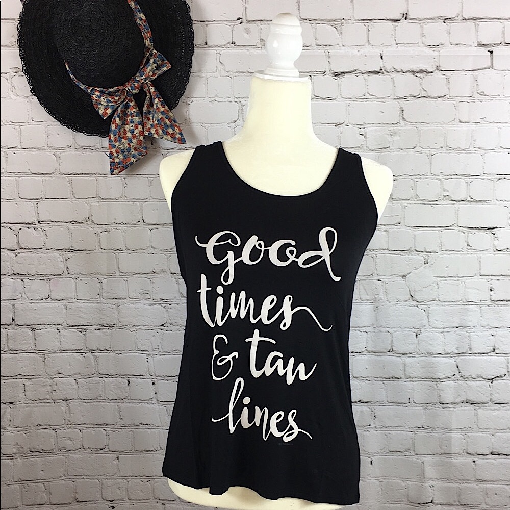 ❗️Sale ❗️Good times and tan lines Tank - Picture 2 of 3